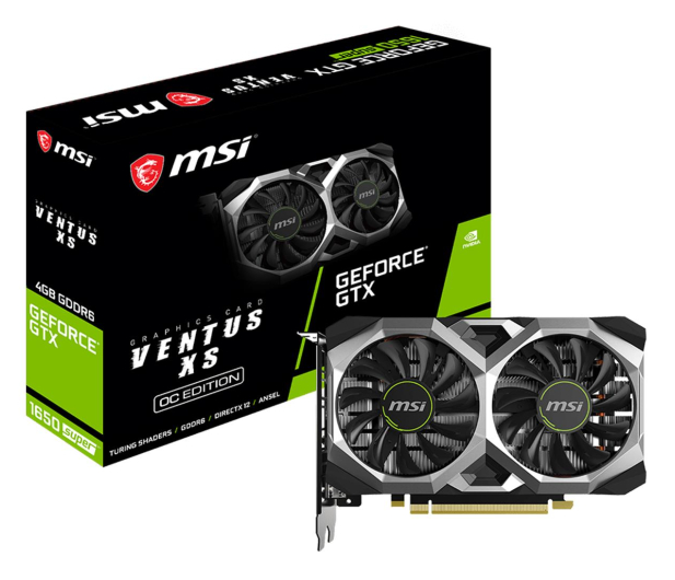 MSI GeForce GTX 1650 SUPER VENTUS XS OC 4GB GDDR6